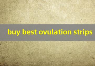 buy best ovulation strips